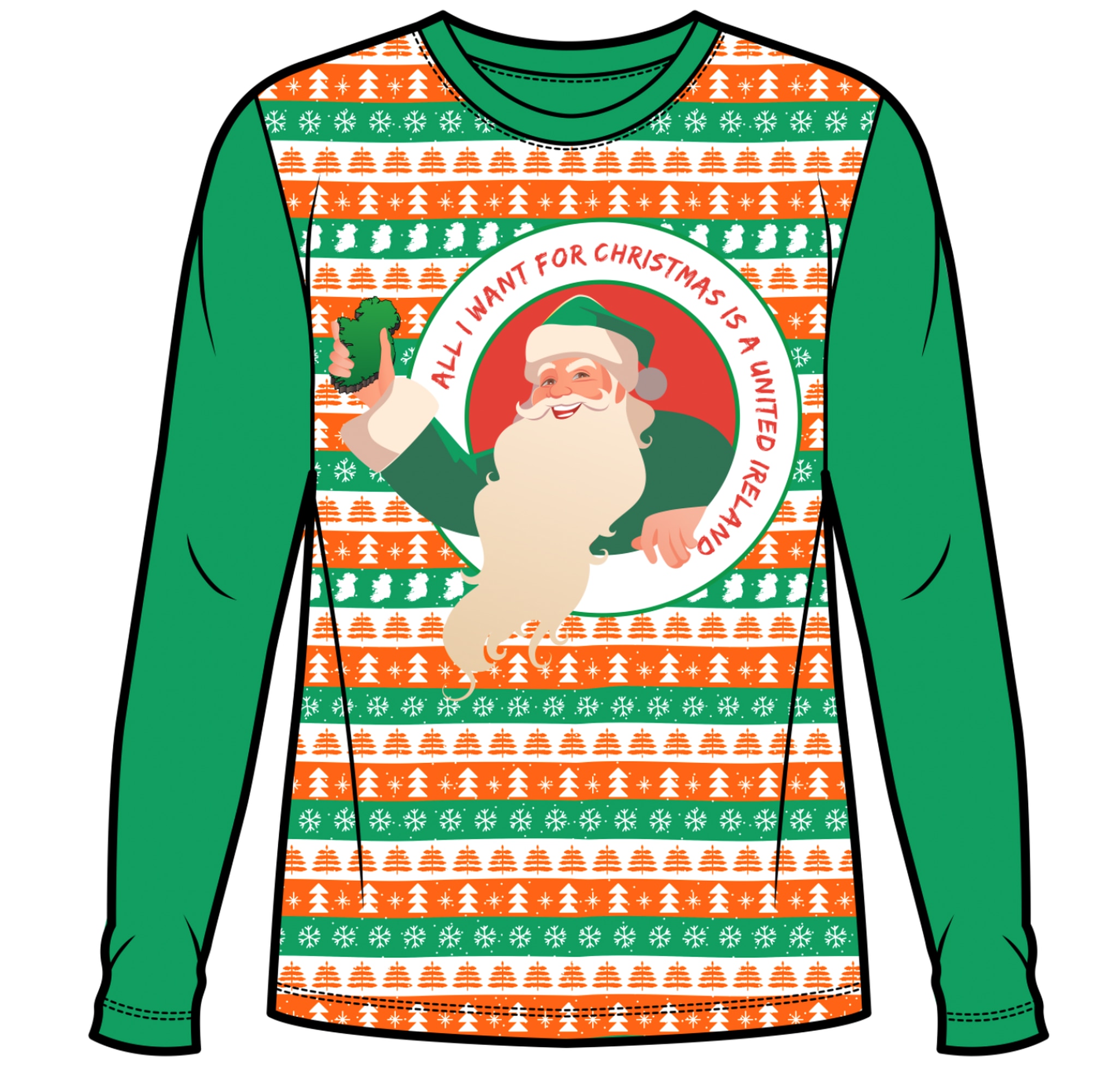 Sinn Féin are selling a United Ireland Christmas jumper District Magazine