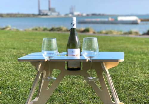 wine picnic table