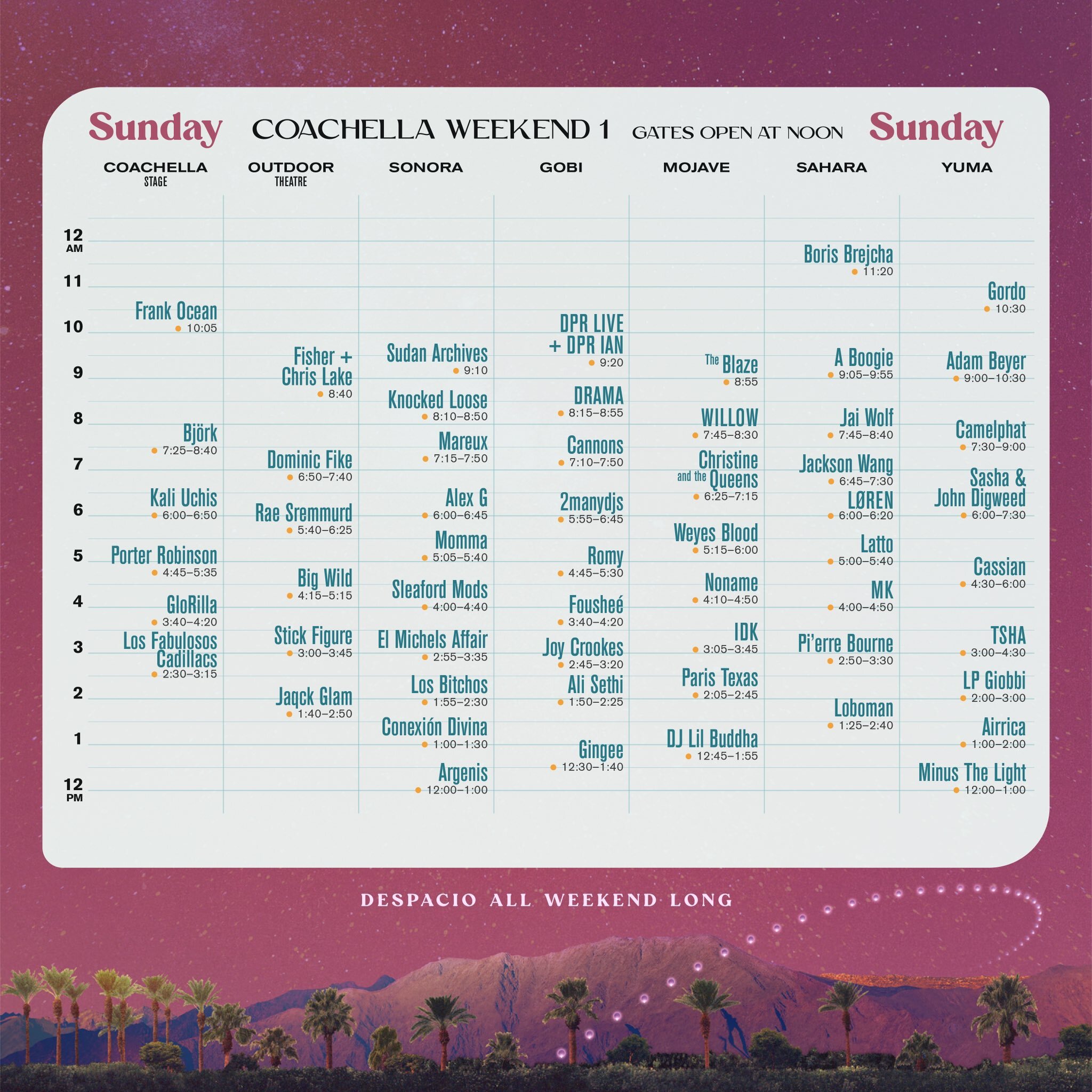 Everything We Know About Frank Ocean's Coachella Performance District